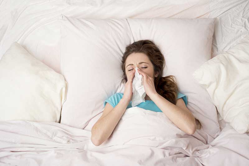 کالای خواب مناسب برای مبتلایان به آلرژی